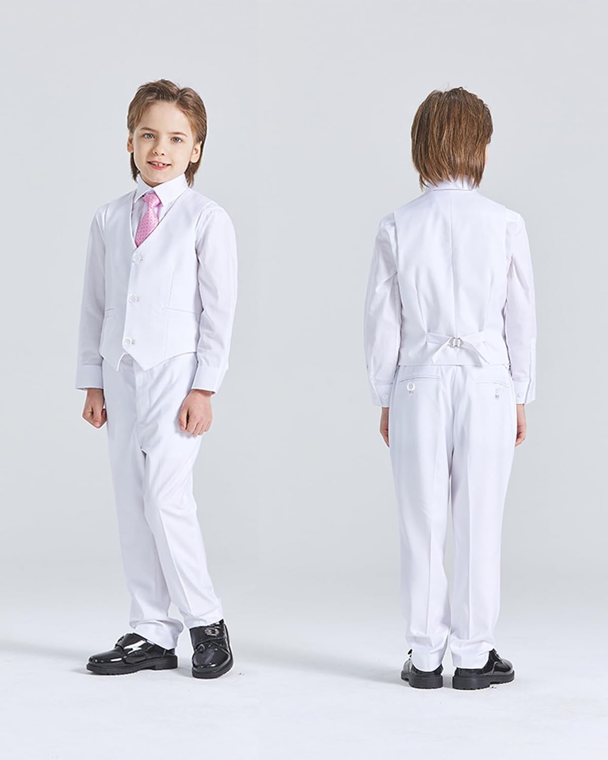 YND Boys Slim Fit 5-Piece Suit Set