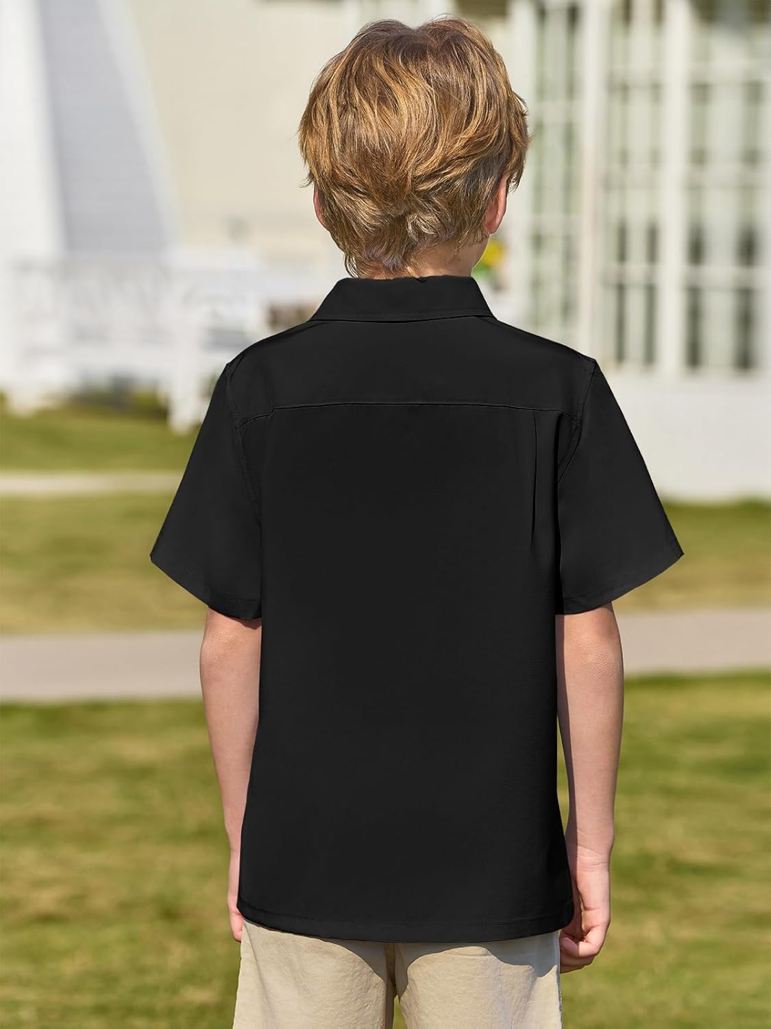 Comfortable Stylish Button-Down for Kids 5-14