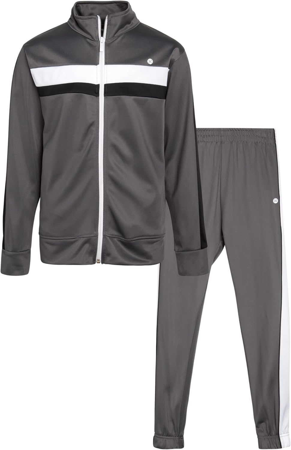 RBX Boys Active Tracksuit Set 2 Piece Zip Tricot