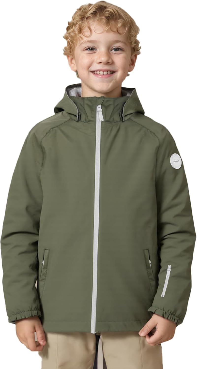 Durable Water-Resistant Jacket for Kids