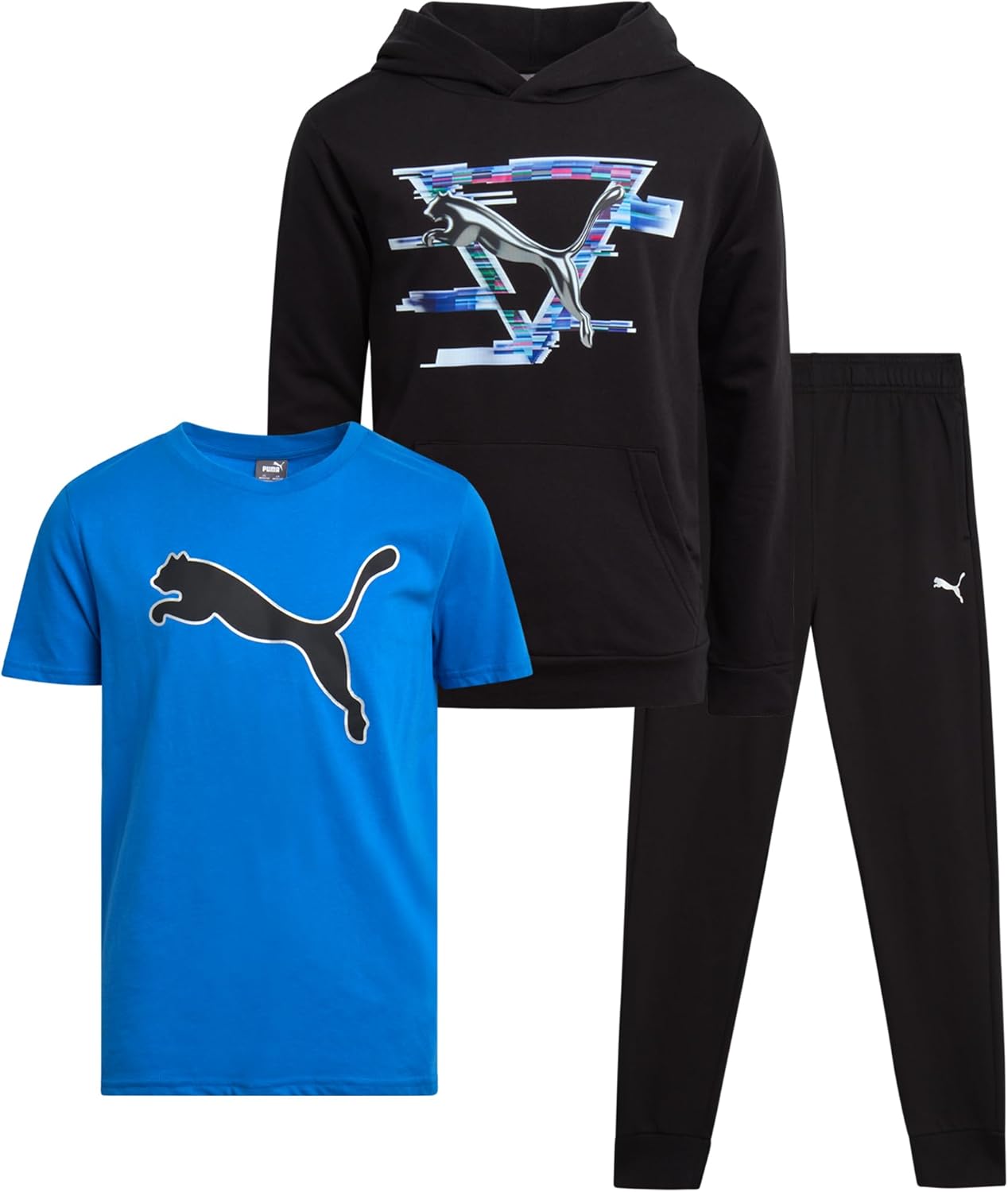 Puma Boys 3 Piece Jogger Set for 4-16 Years Old