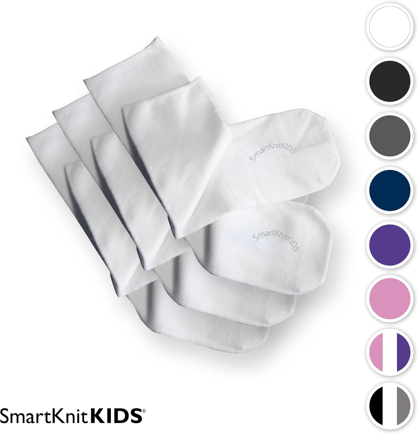 Sensory-Friendly Seamless Socks for Kids 3 Pack