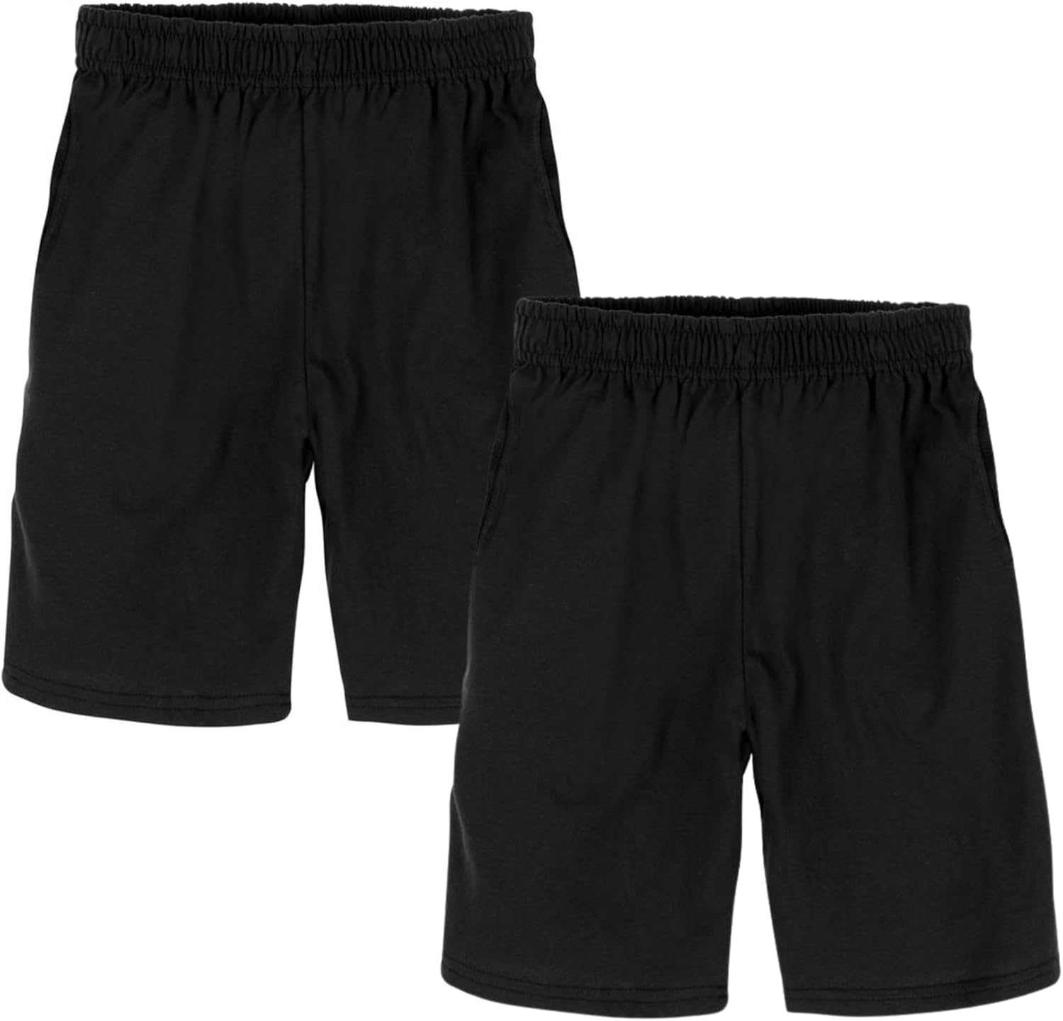 Hanes Boys Cotton Shorts 2-Pack