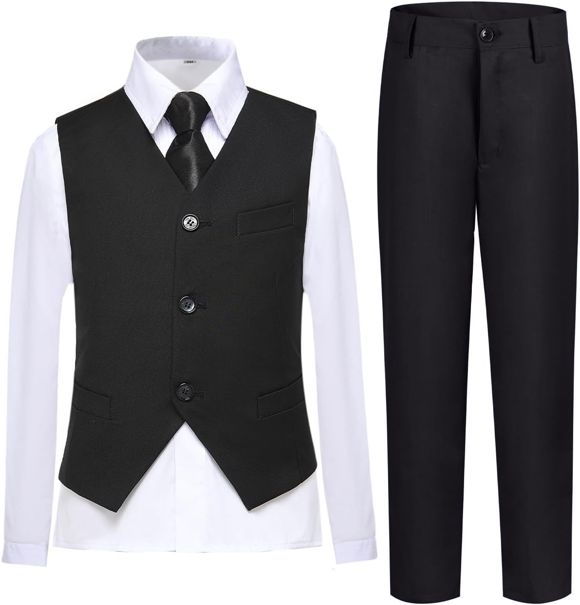Perfect Boys Formal Vest Set for Weddings and Parties