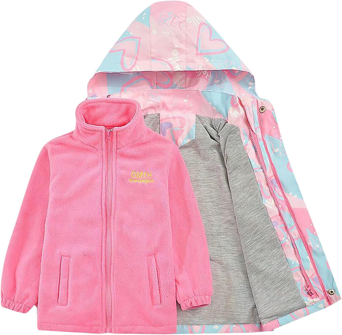 Adjustable Fit Water Snowproof Jacket for Kids