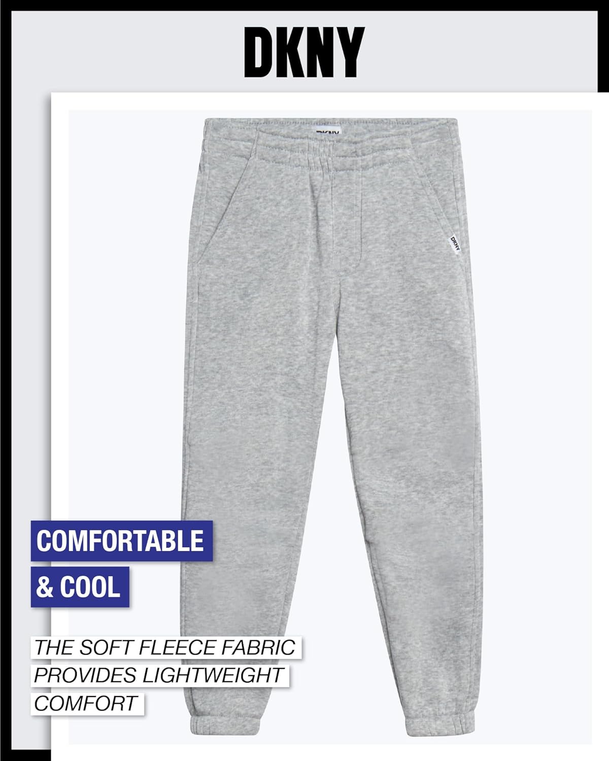 DKNY Boys DissAnchor 4-12 3-Piece Sweatuit Set