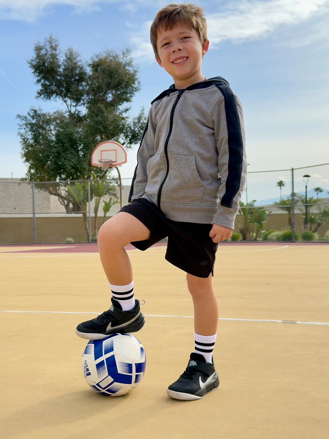 COTTON DAY Soft Athletic Socks for Kids