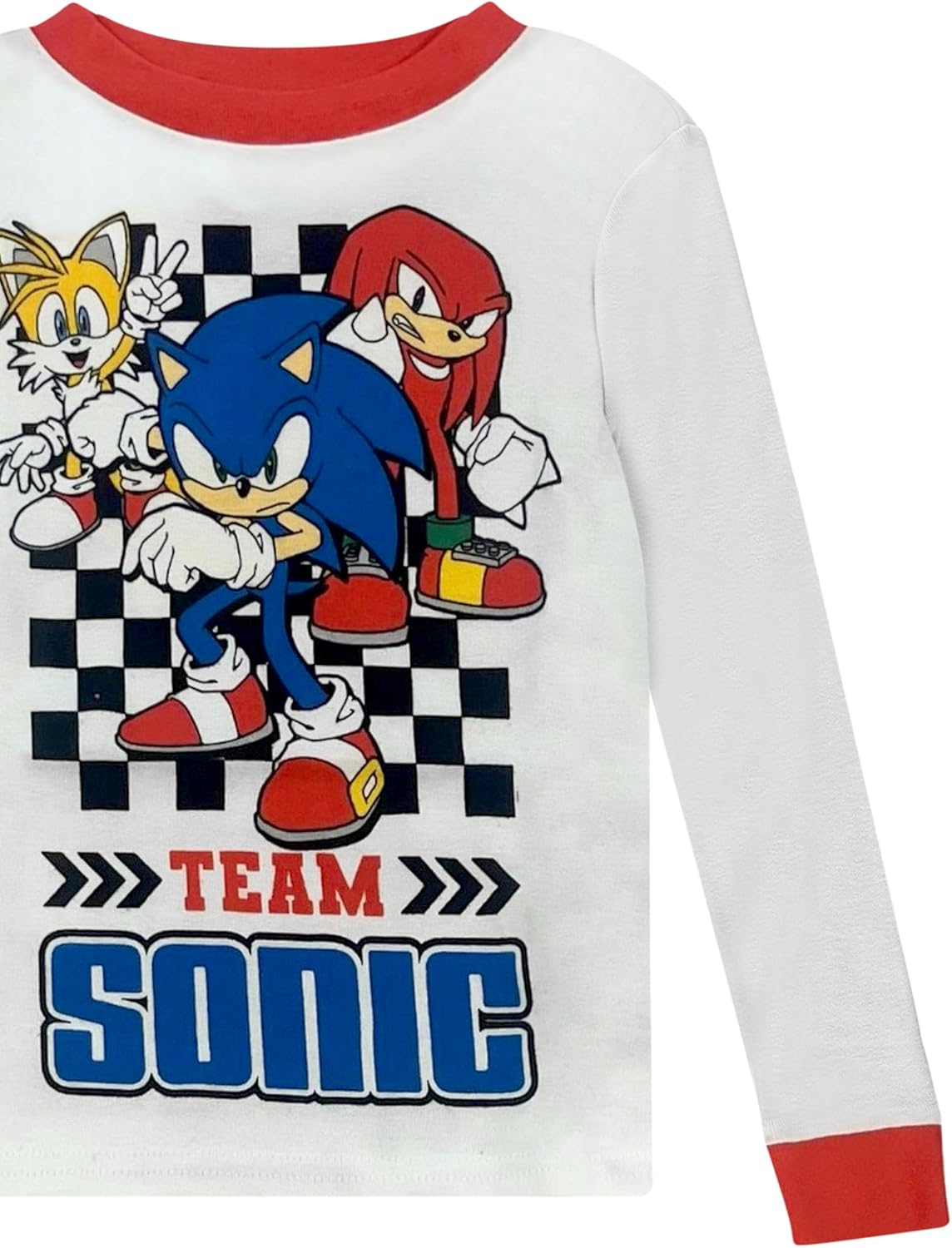 Sonic The Hedgehog Toddler Boys Pajama Set