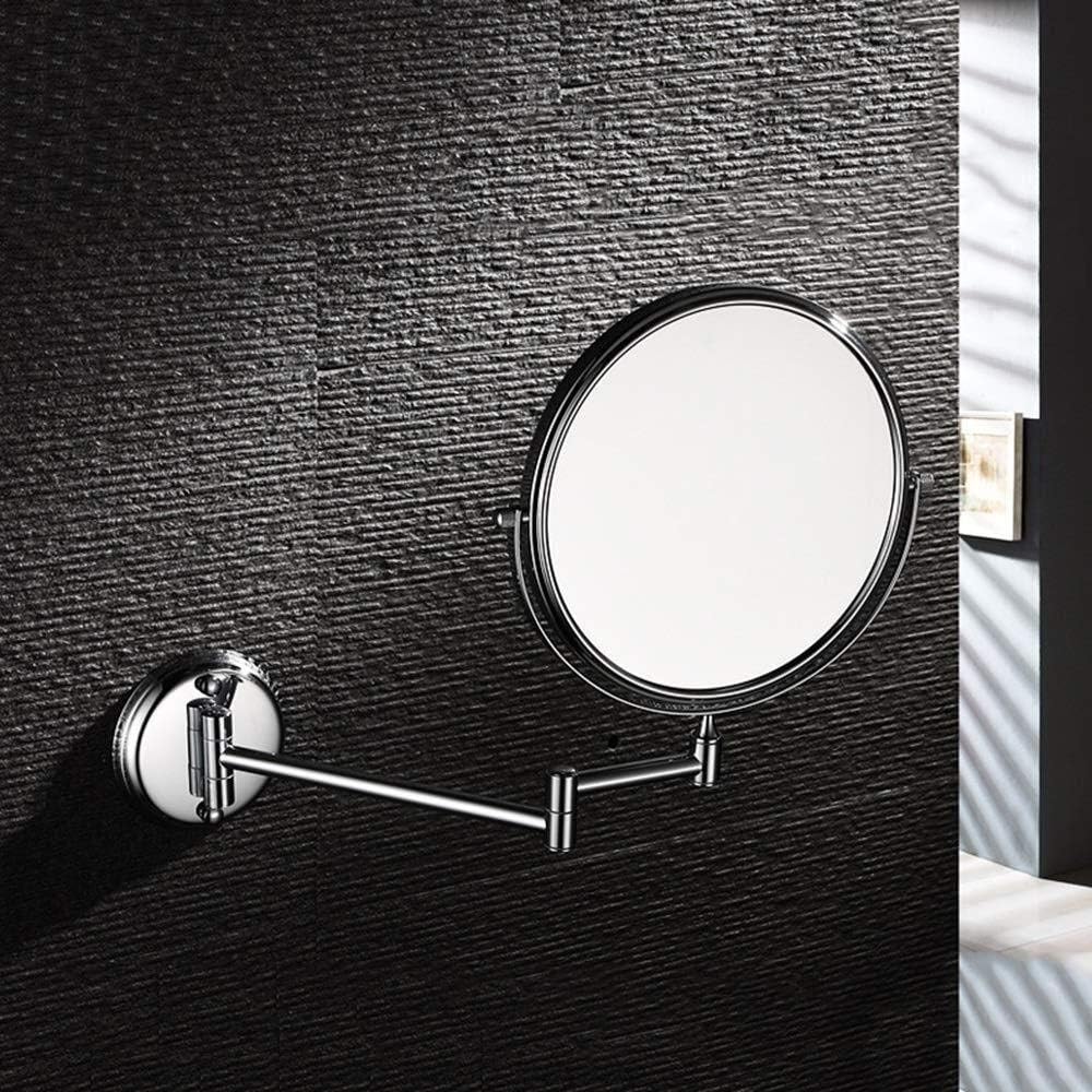 Stylish FUDGIO Wall-Mounted Makeup Mirror for Bathroom Bed Room Use
