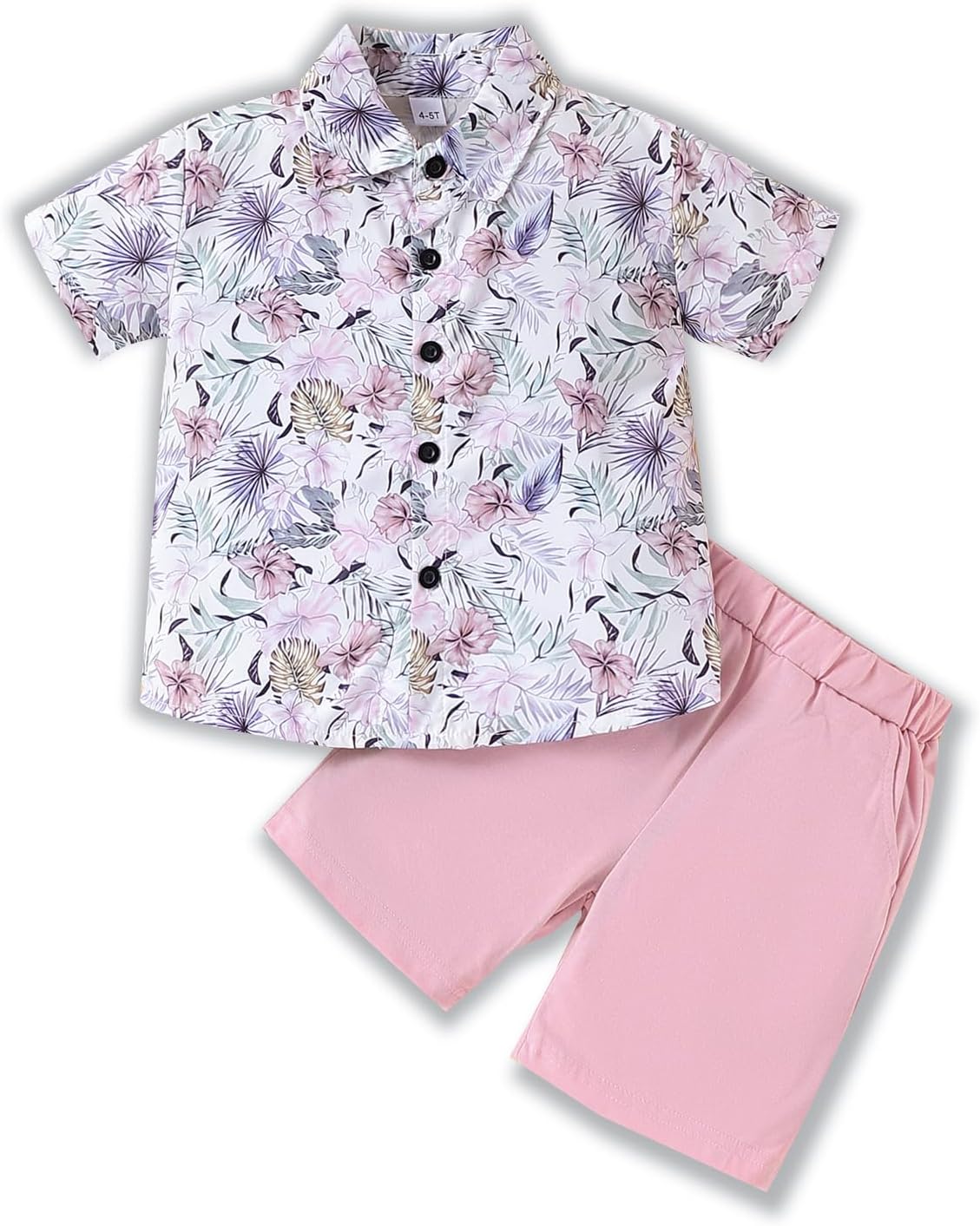 HSOXLQF Toddler Boy Clothes - Summer Hawaiian Shirts Shorts