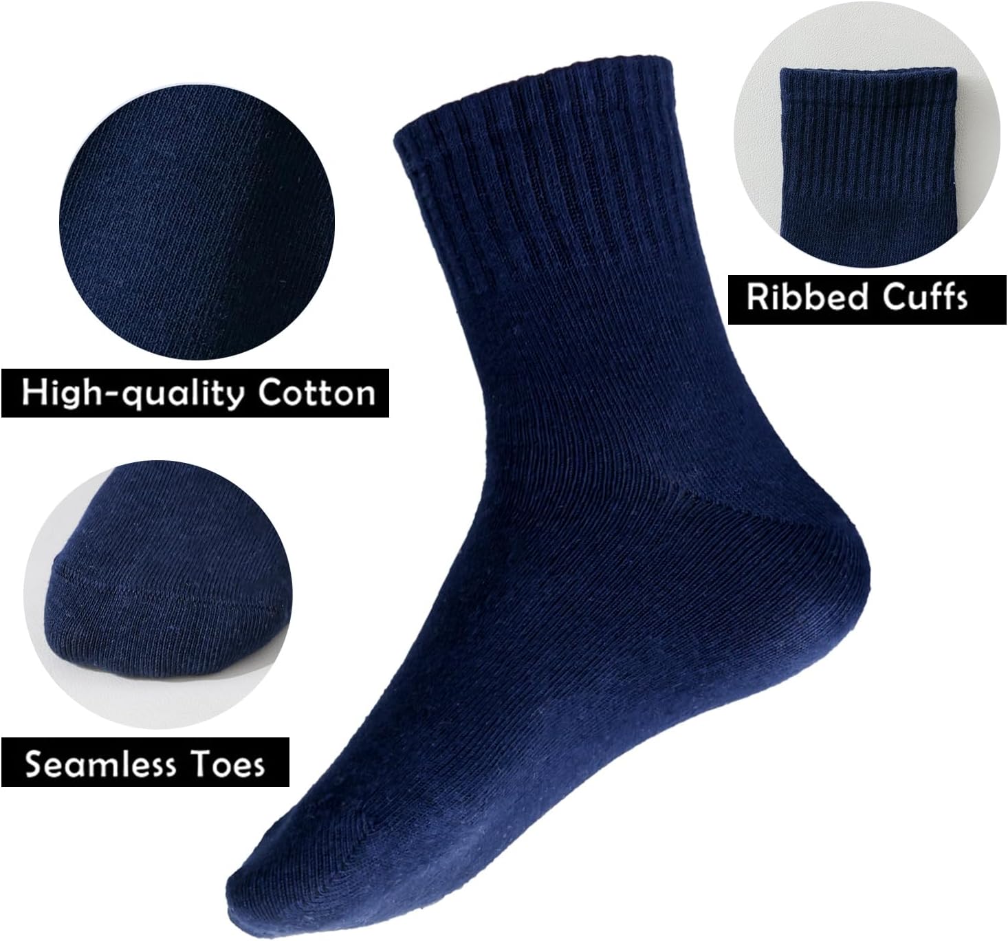 EPEIUS Kids Crew Socks