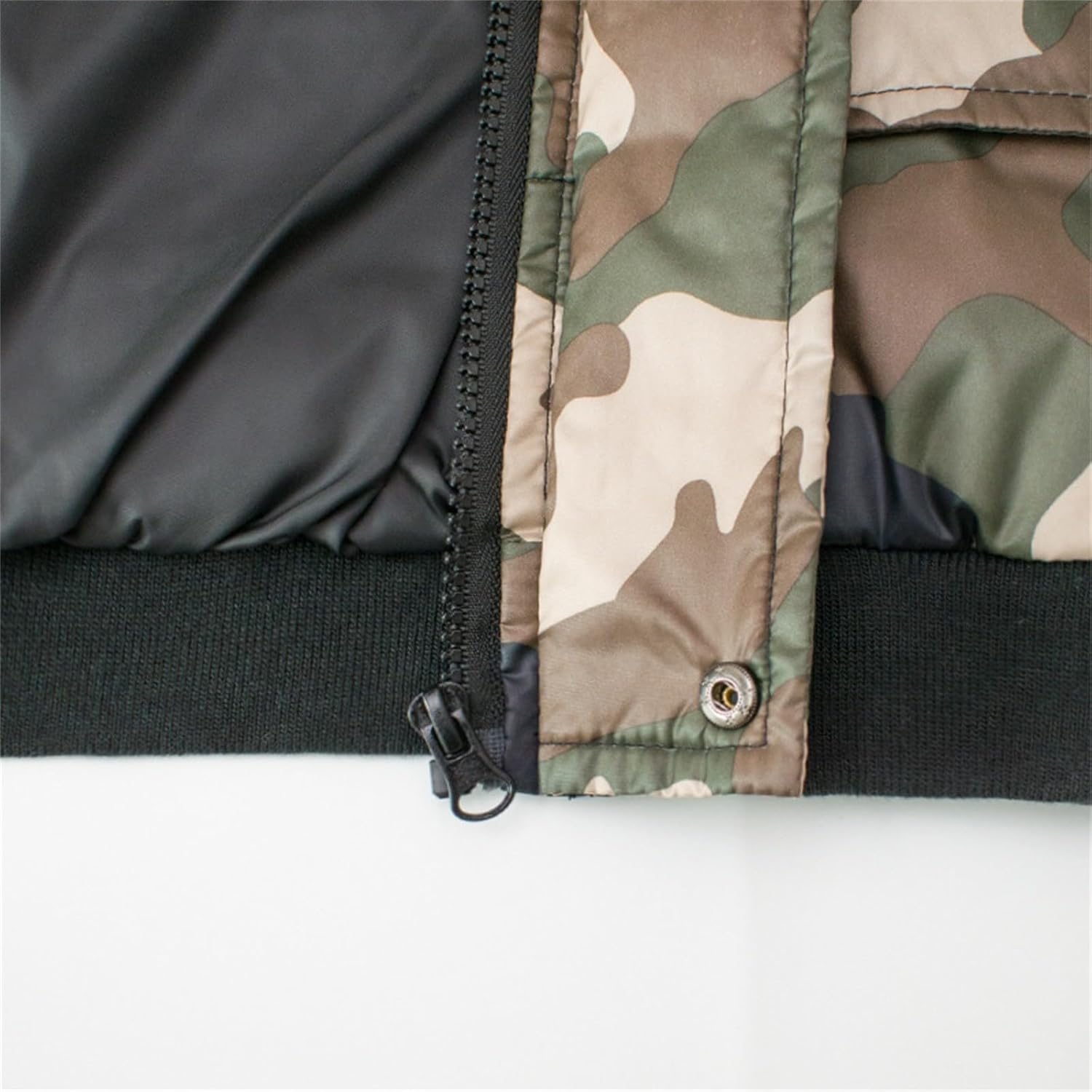 Camouflage Puffer Jacket for Kids Thermal Soft printed