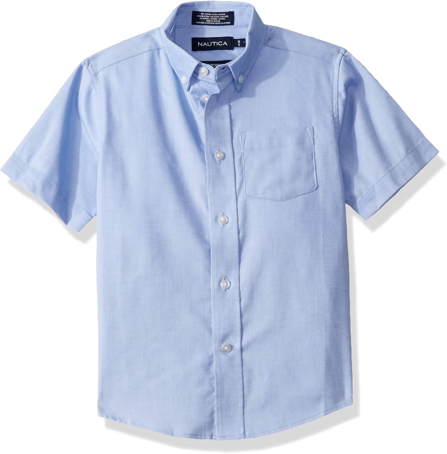 Nautica Boys Slim-Fit Button-Down Oxford Shirt