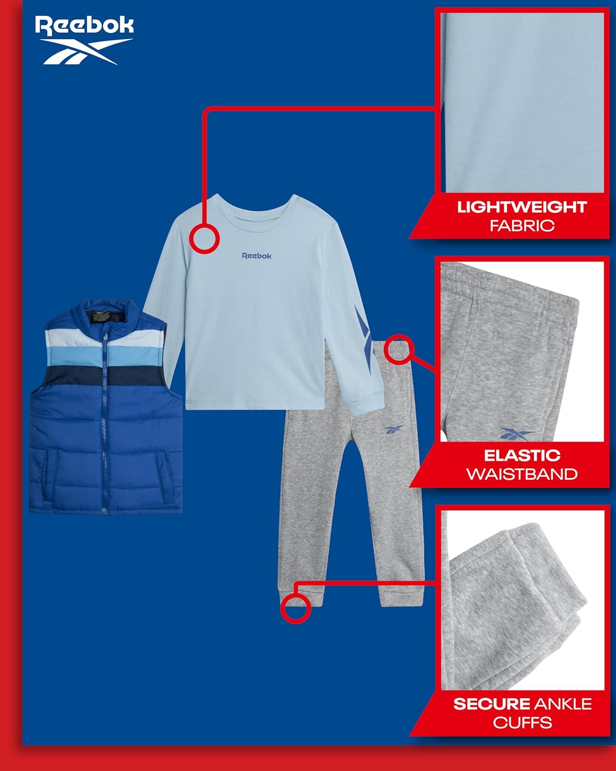 Reebok Boys Active Set