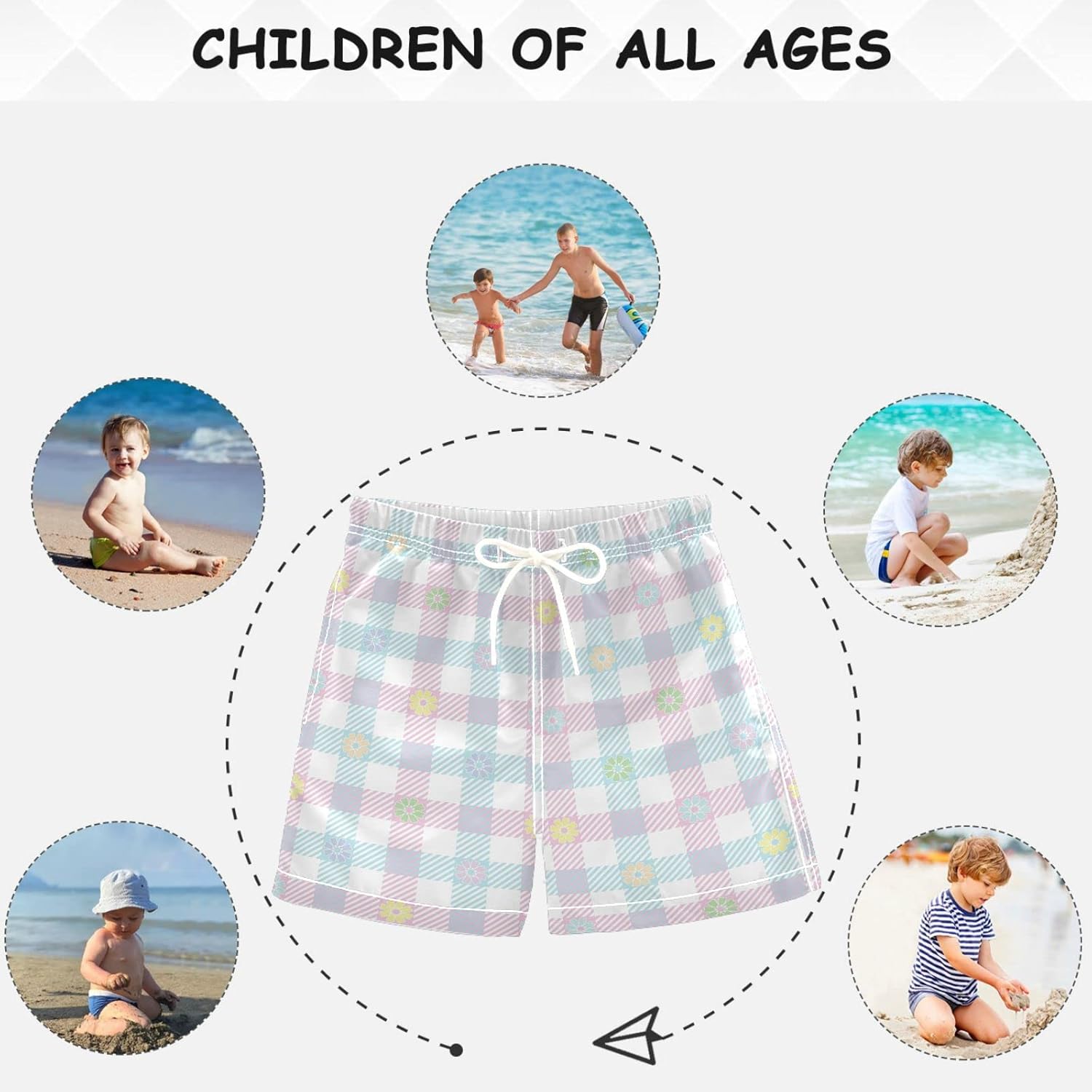 Kinetic Kids Surfing Board Shorts