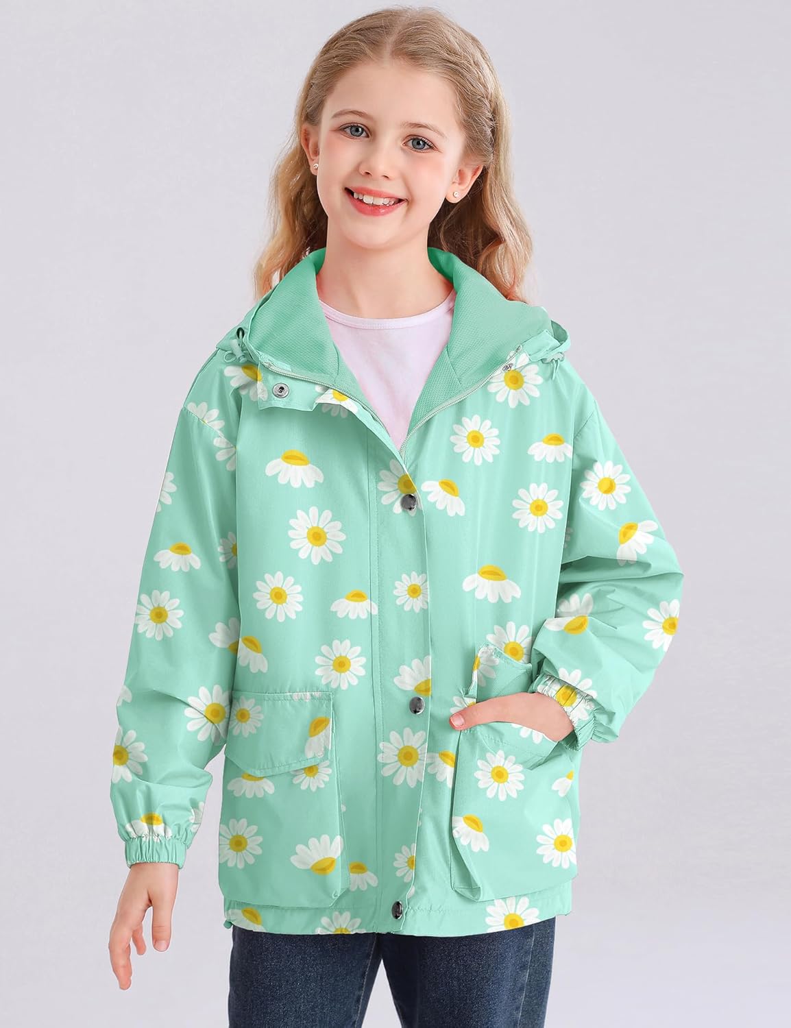 Avoogue Toddler waterproof rain jacket breathable stylish