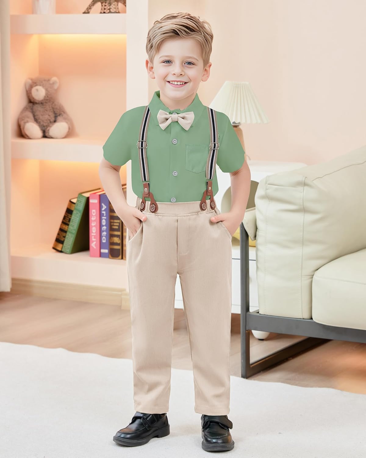 ZOEREA Boys Formal Suit for Wedding Party