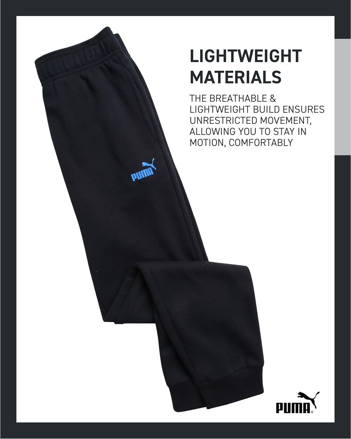 PUMA Boys 3-Piece Jogger Set - Soft Fleece Activewear
