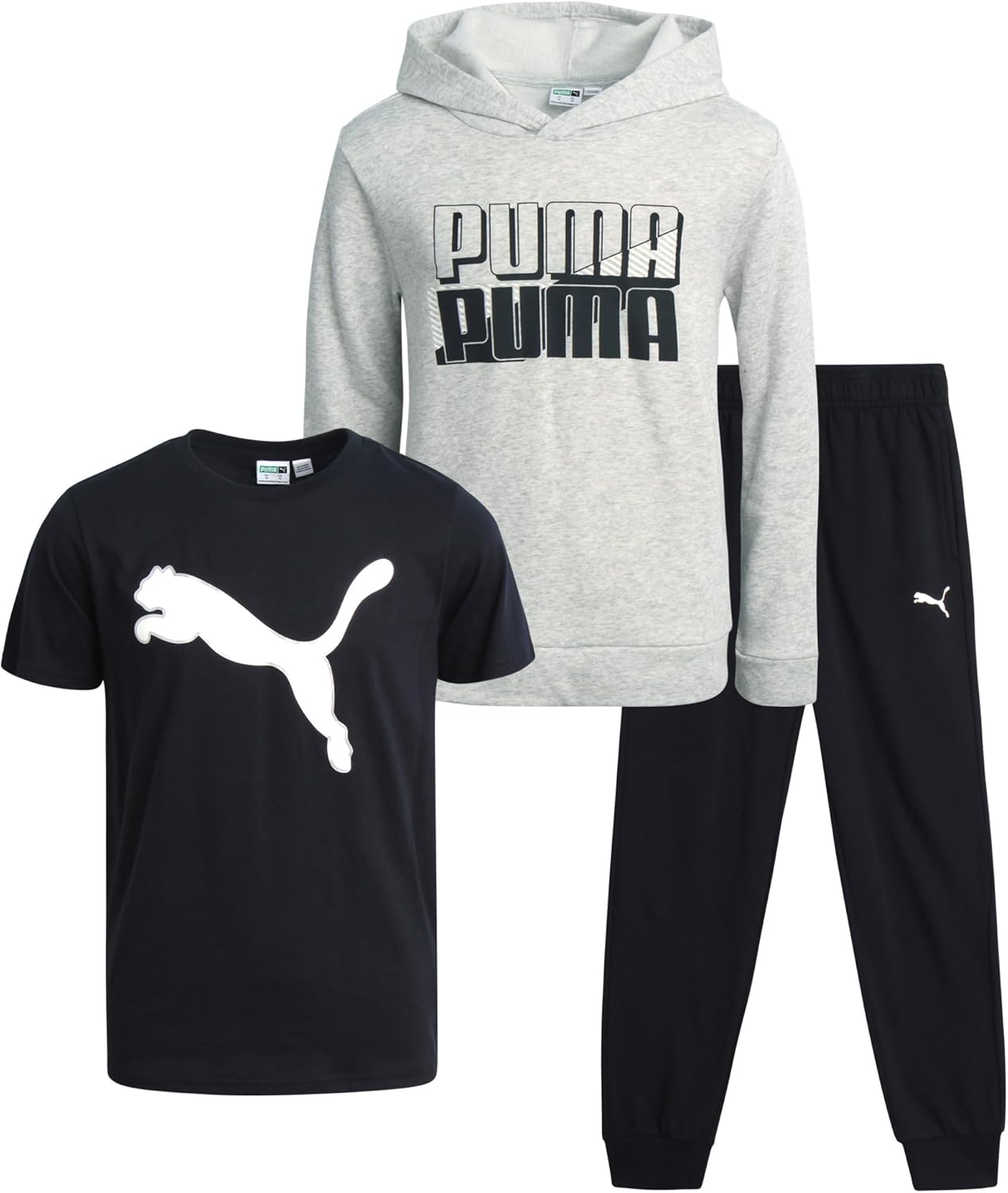 PUMA Boys 3-Piece Jogger Set
