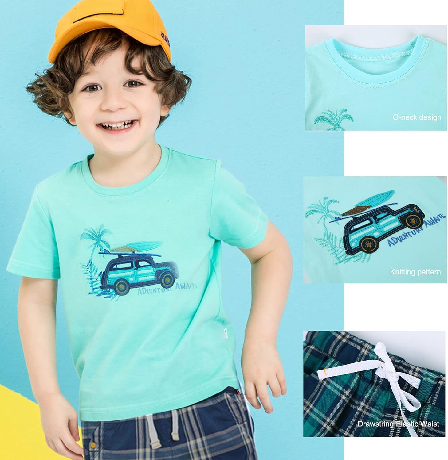 JS Boys Summer Subset T-Shirts Shorts