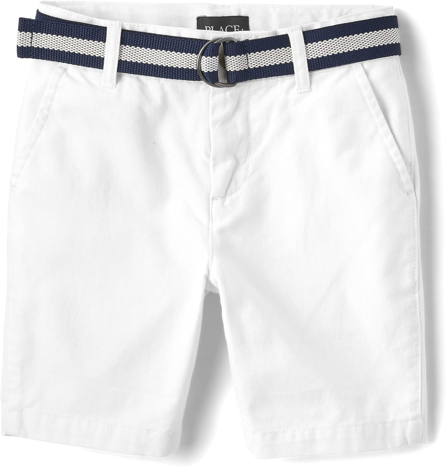 The Childrens Place Boys Belted Chino Shorts 1