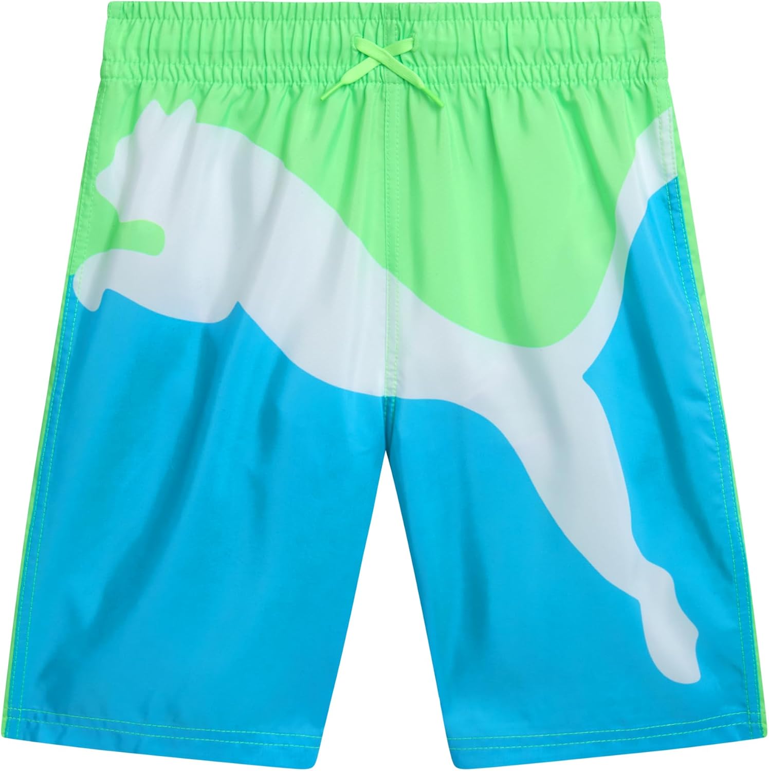 PUMA Boys Quick Dry Swim Trunks with Pockets and Mesh Lining