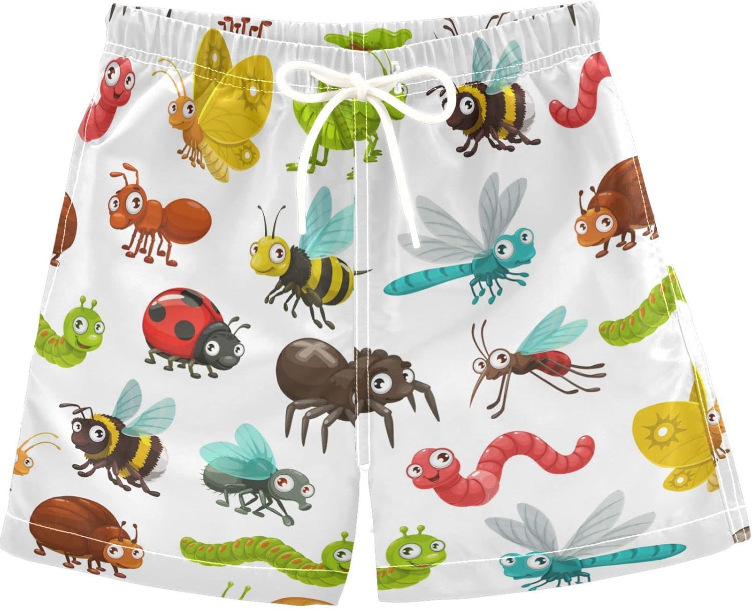 visesunny Cool Summer Boys Board Shorts Quick Dry Swim Trunks
