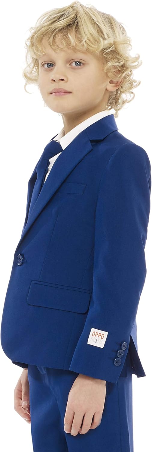 Opposuits Boys Slim-Fit Party Suit for Prom Weddings More