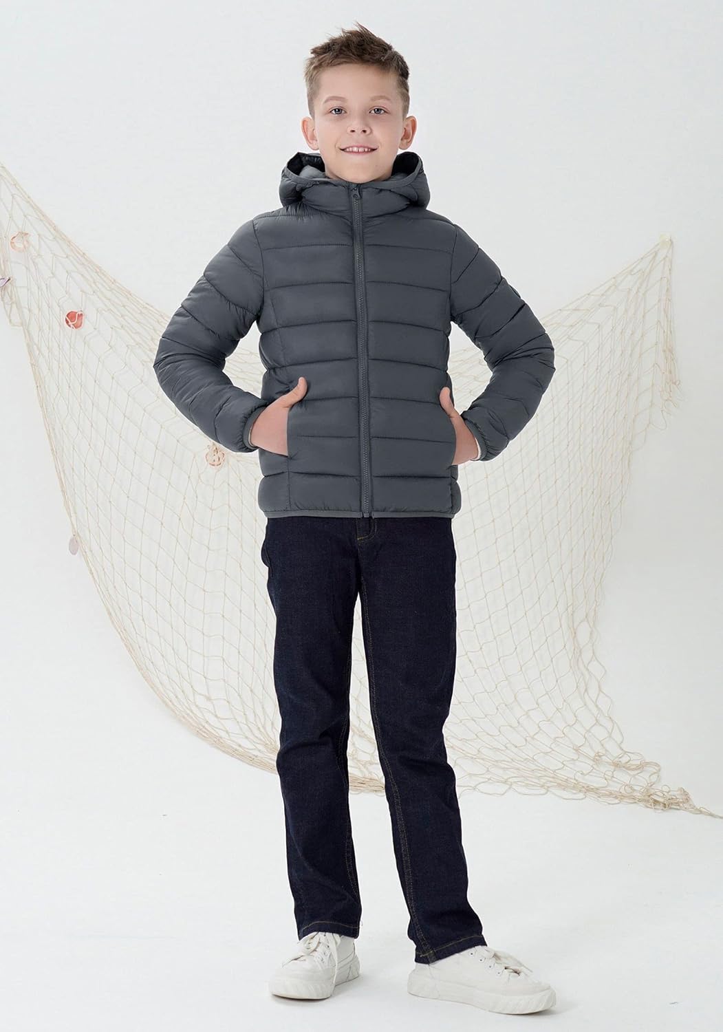 SOLOCOTE Girls Winter Coats Lightweight Packable Jacket