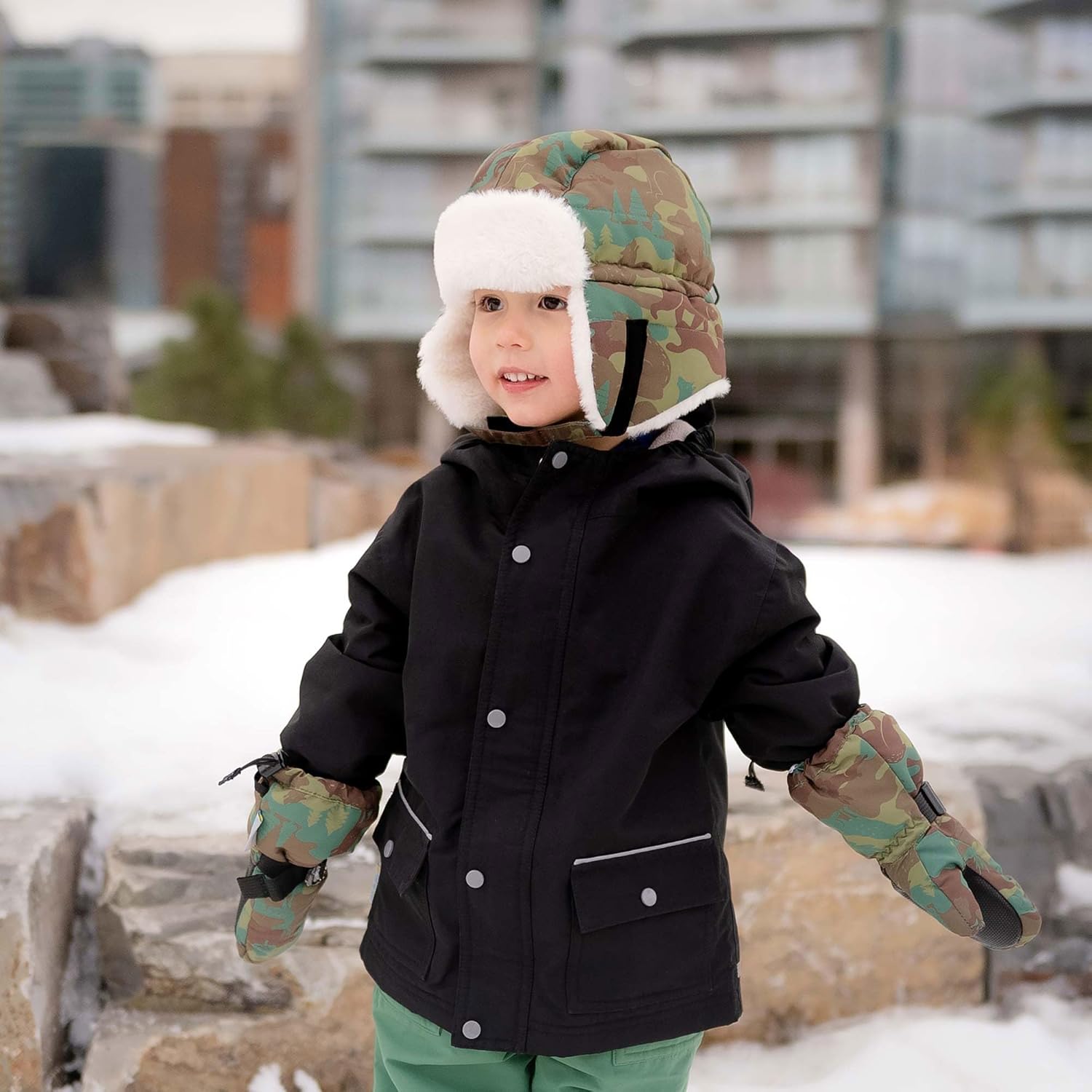 JAN JUL Waterproof Rain Jacket for Kids