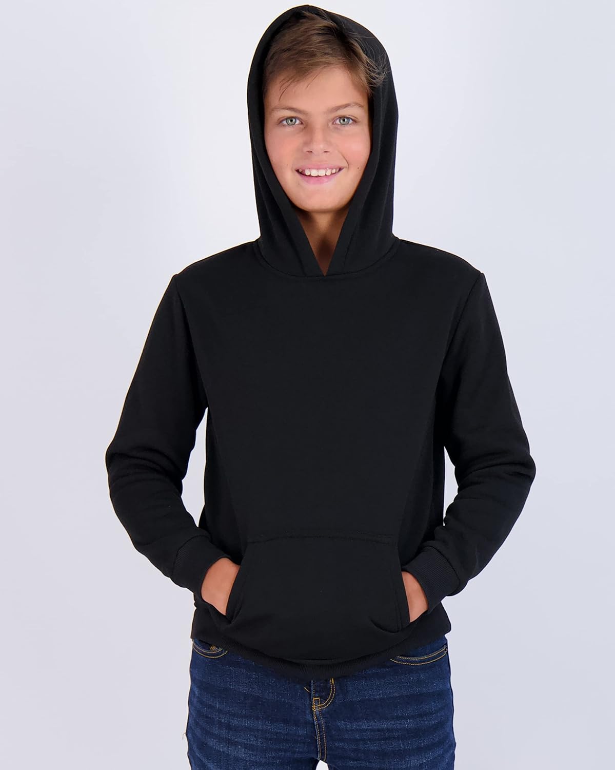 Real Essentials 3-Pack Youth Fleece Pullover