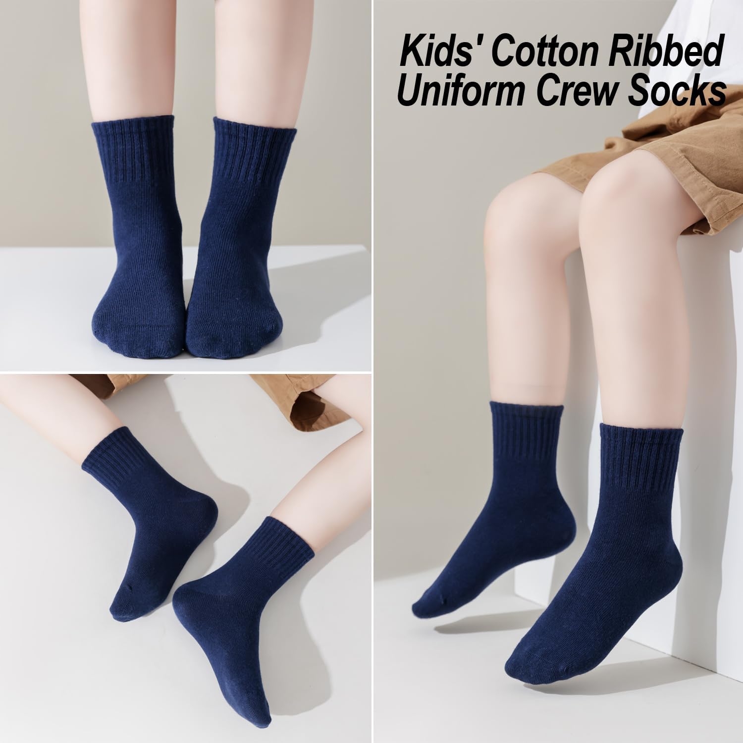 EPEIUS Kids Crew Socks