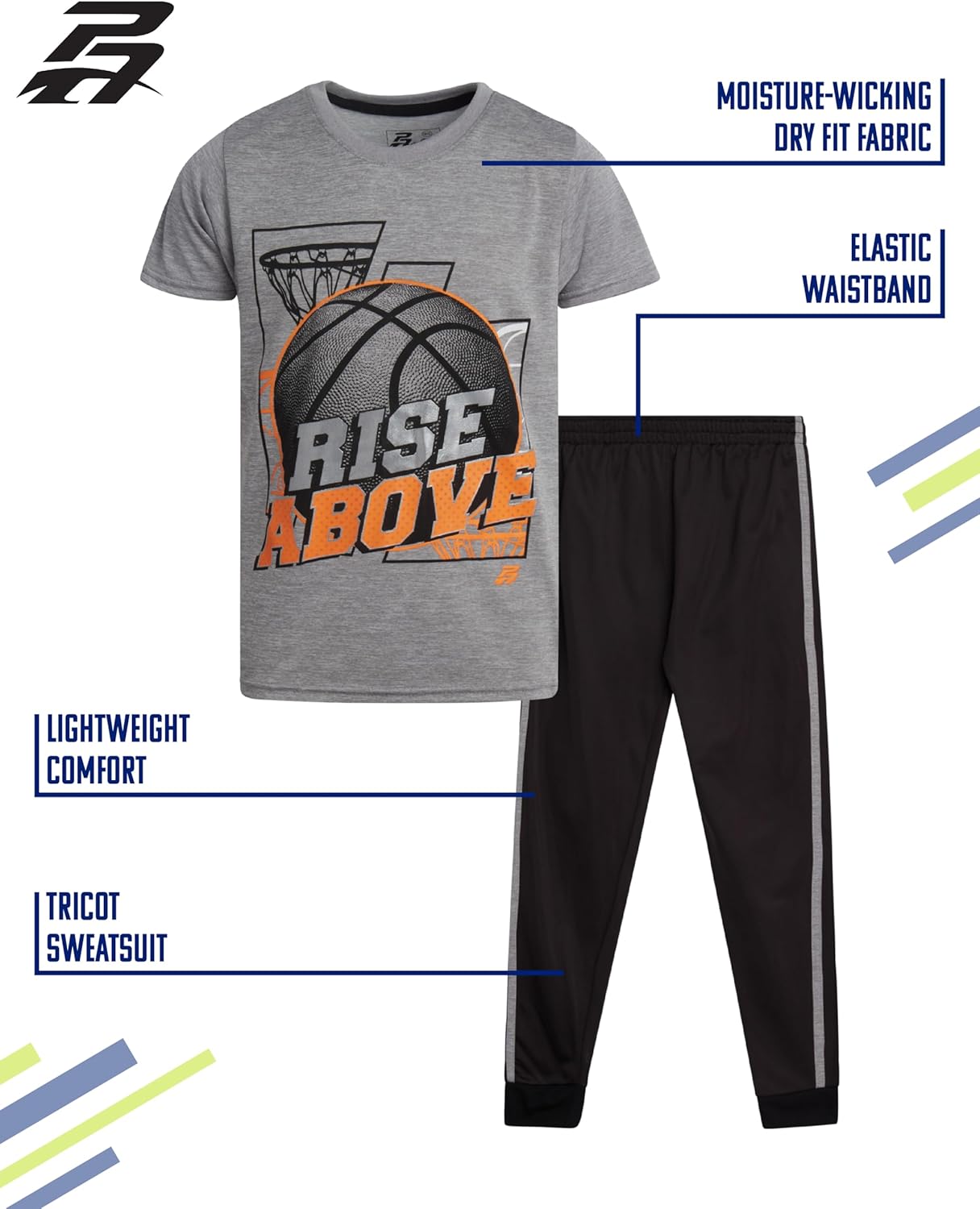 Pro Athlete Boys Performance and Comfort for Active Summer Fun