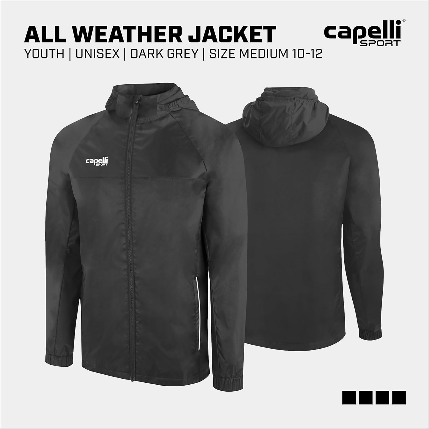 Keep You Safe and Dry All Weather Boys Gym Jacket