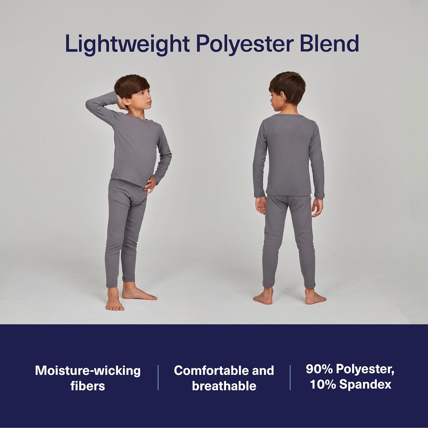 Kickoff Flexwear Thermal Underwear Set for Boys