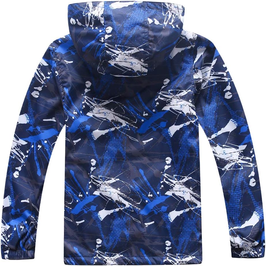 M2C Boys Windproof Fleece Jacket Color Block Style