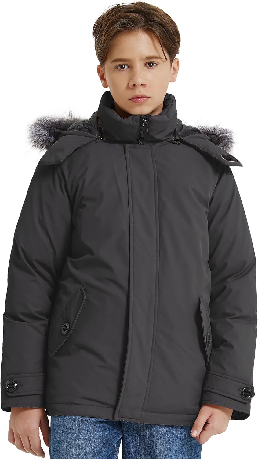 Stay Cozy in Winter with Wantdo Boys Waterproof Puffer Jacket