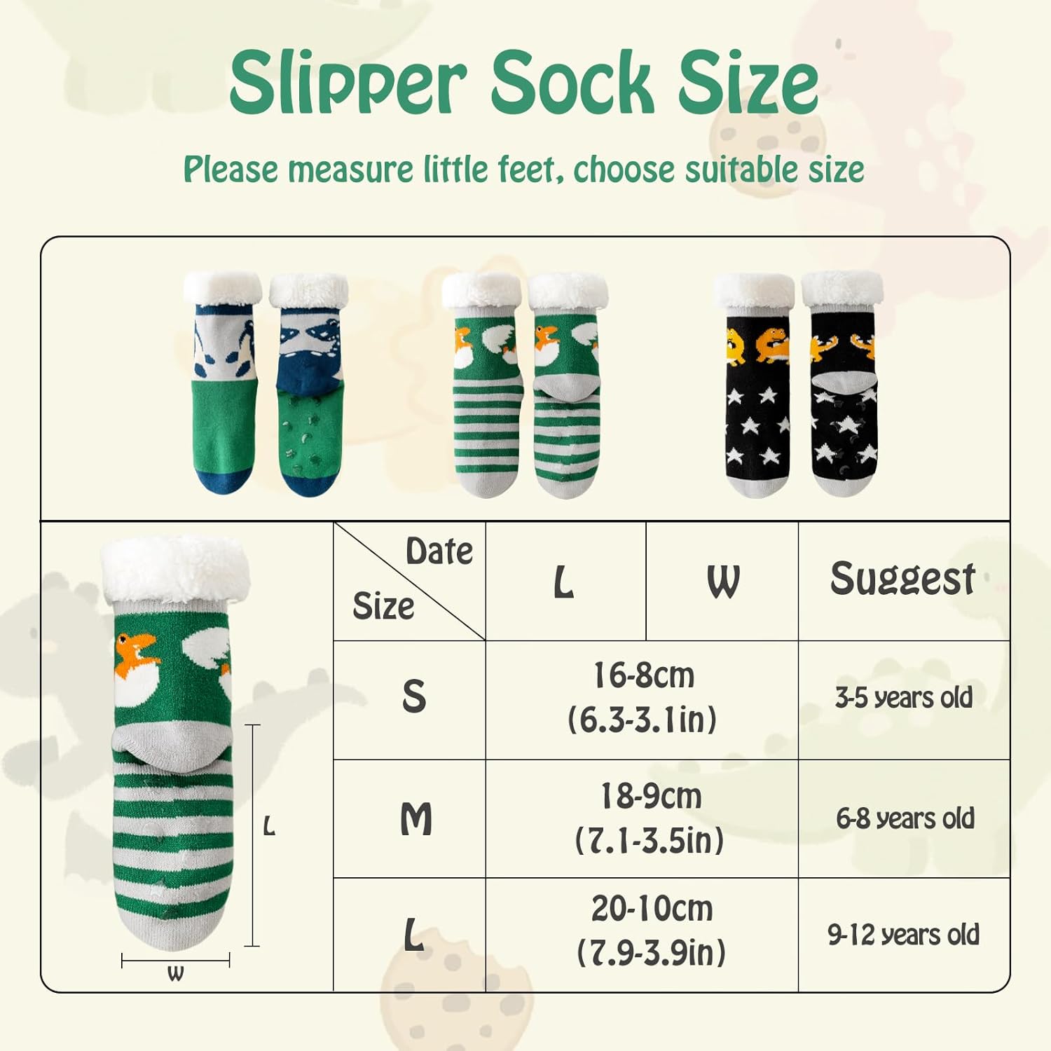 Caudblor Kids Slipper Socks Cozy Perfect for Winter