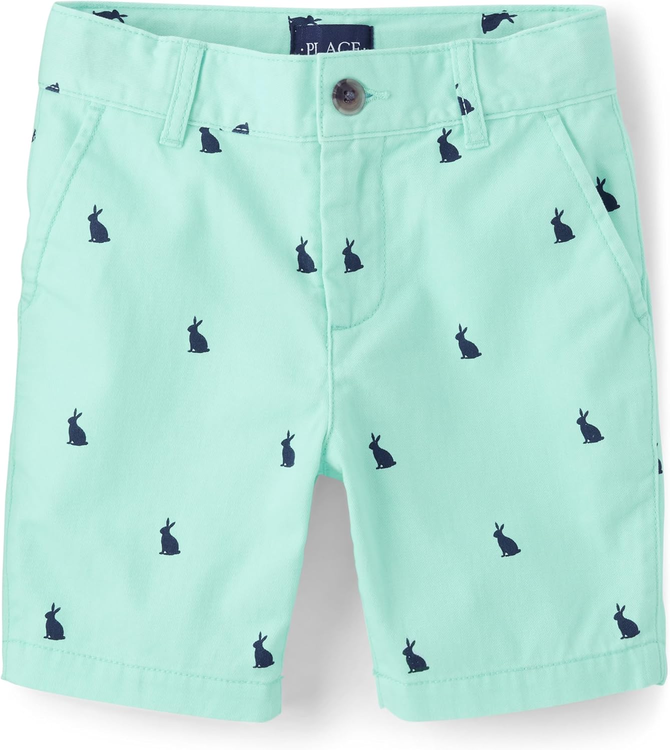 The Childrens Place Boys Print Chino Shorts