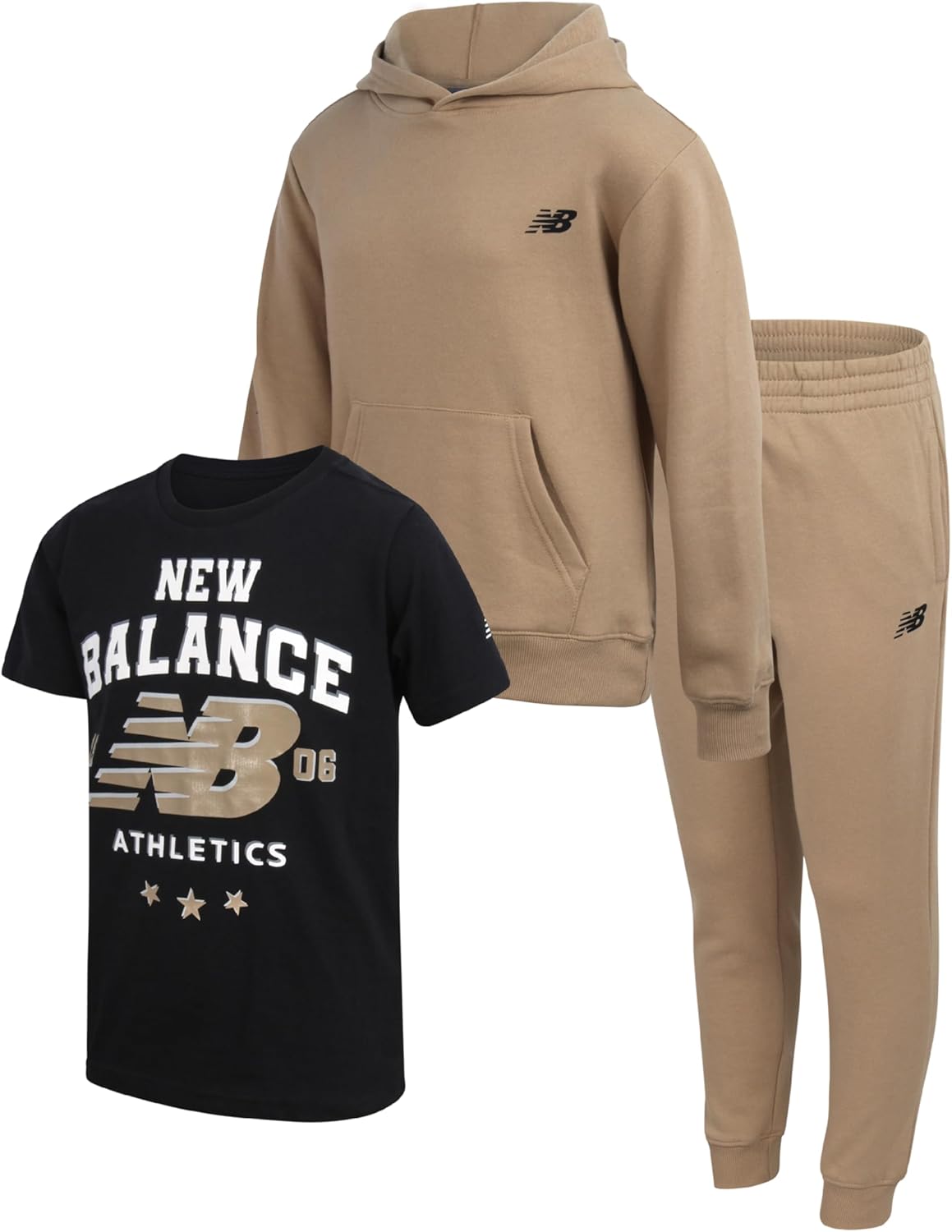 New Balance Boys 3 Piece Activewear Set