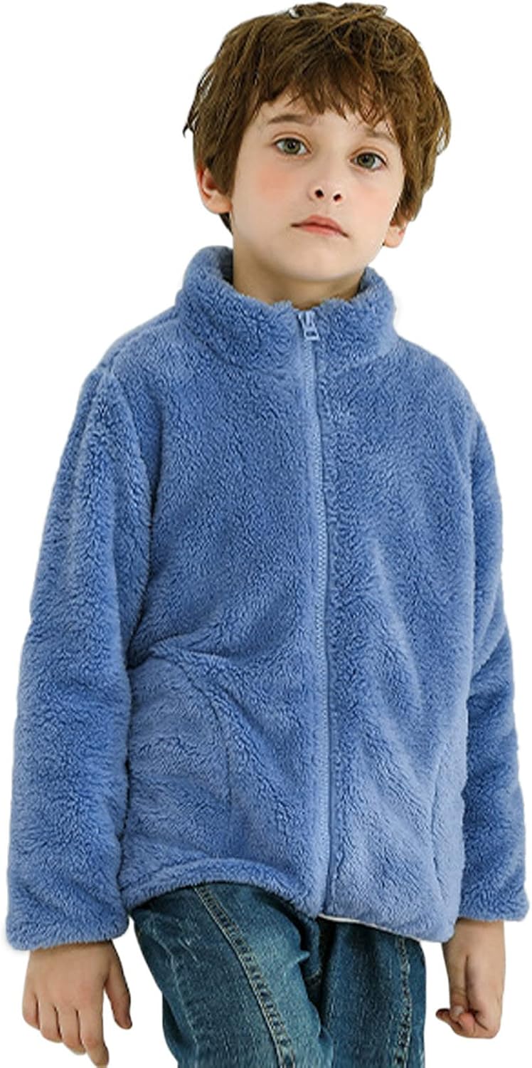 Warm Fleece Jacket for Boys Girls