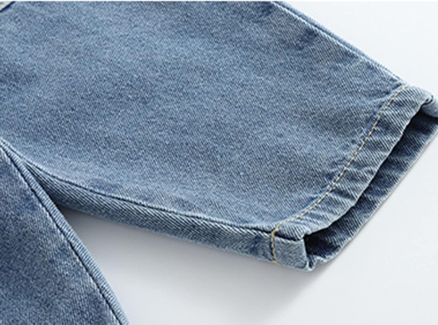 Cute Elastic Waist Jeans for Kids
