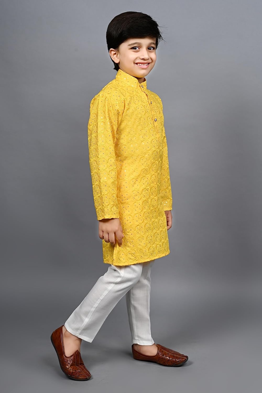 AHHAAAA Indian Ethnic Kurta Pajama Set