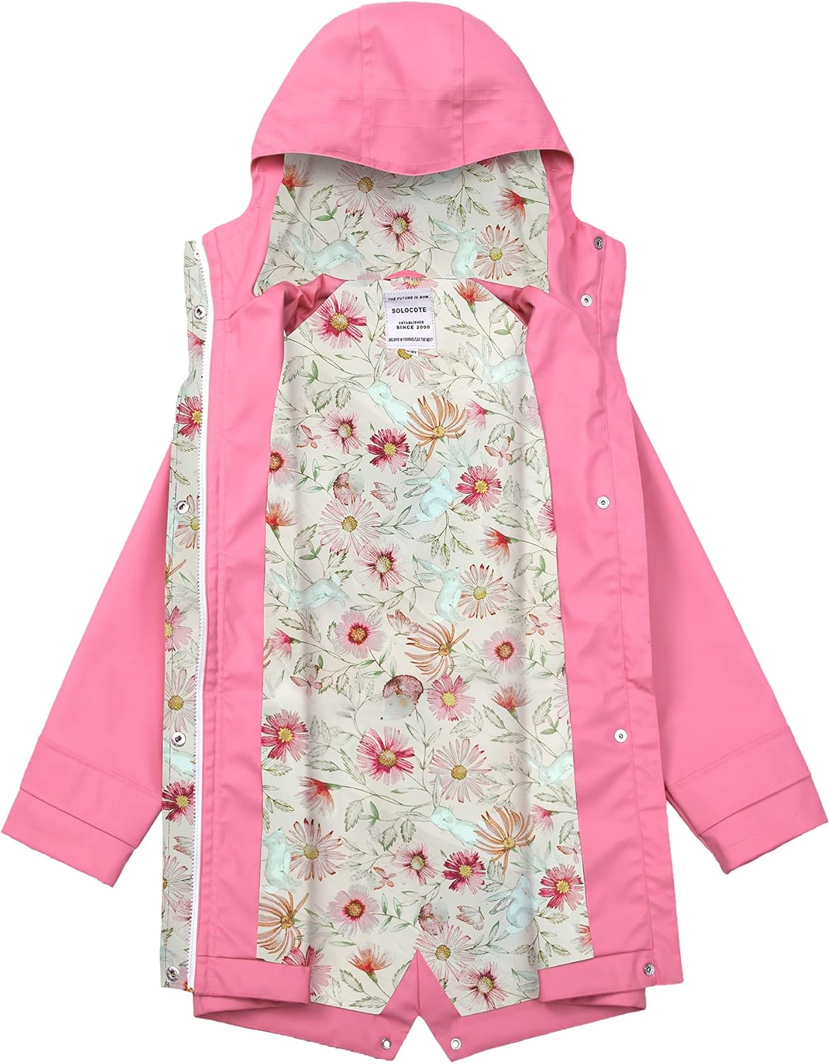 SOLOCOTE Kids Rain Jackets