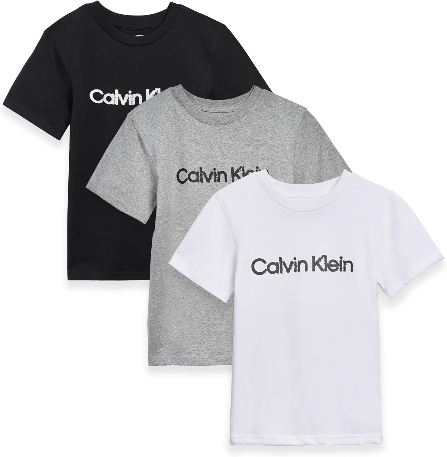 Calvin Klein Boys Graphic T-Shirt Set 3-Piece