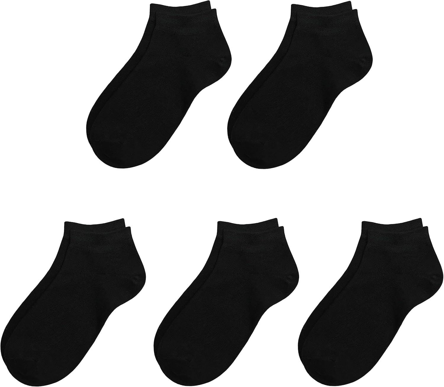 Premium School Socks for Kids Odor-Blocking Viscose Bamboo Calf Socks