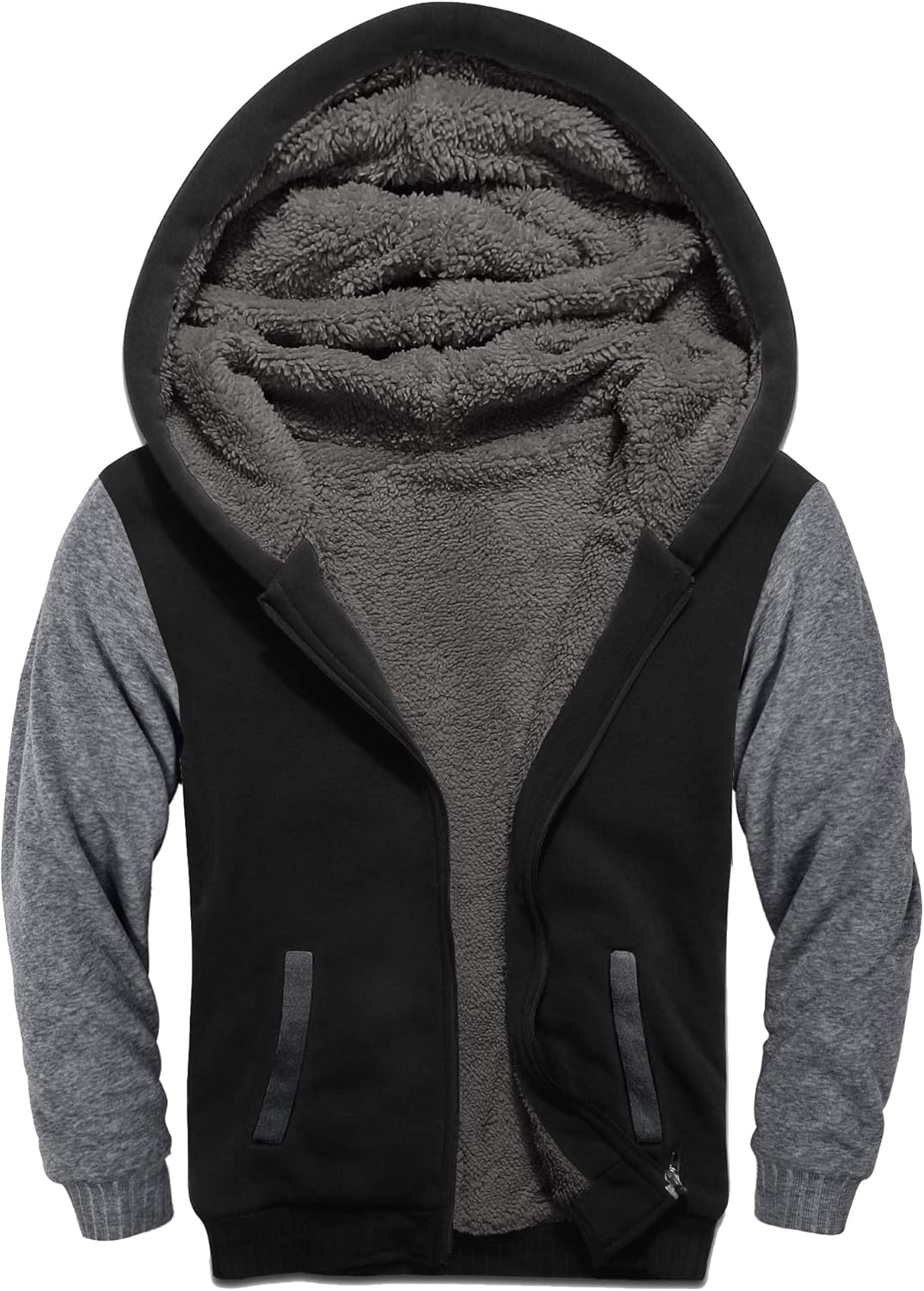 SWISSWELL Boys Hooded Jacket Full Zip Fleece Hoodie Sweatshirt