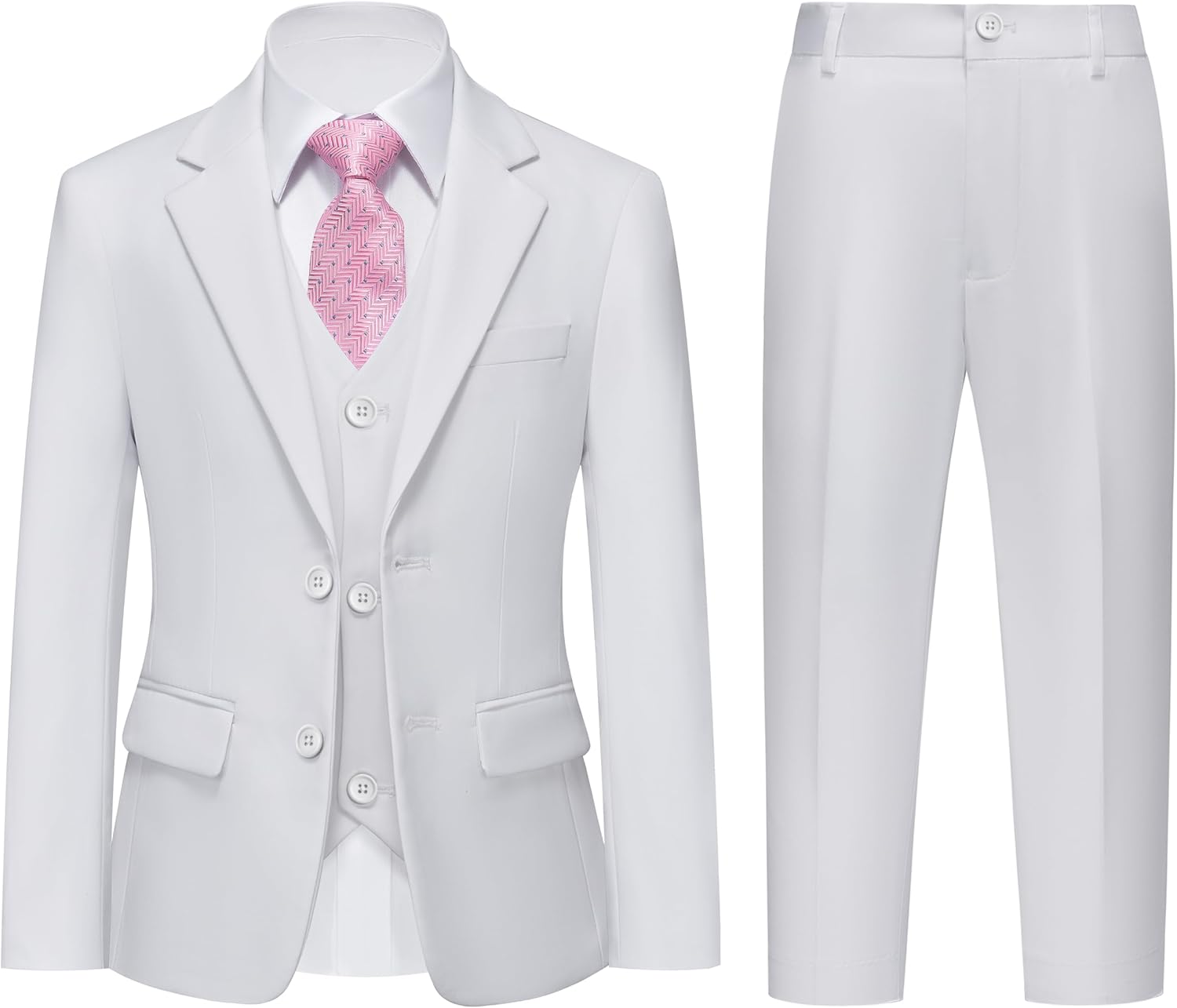 YND Boys Slim Fit 5-Piece Suit Set