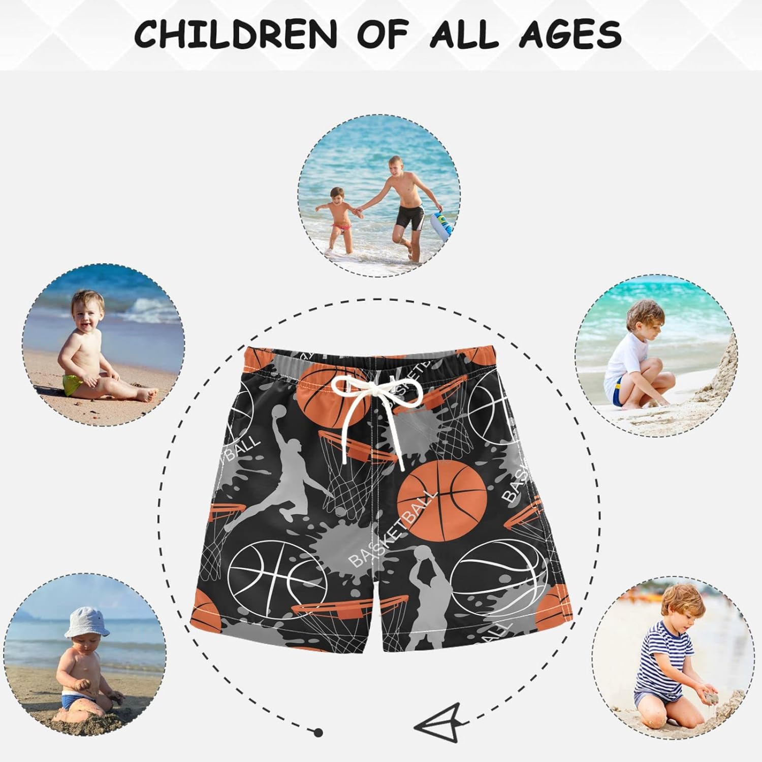 Visesunny Boys Surfing Board Shorts Style Comfort You Can Count On