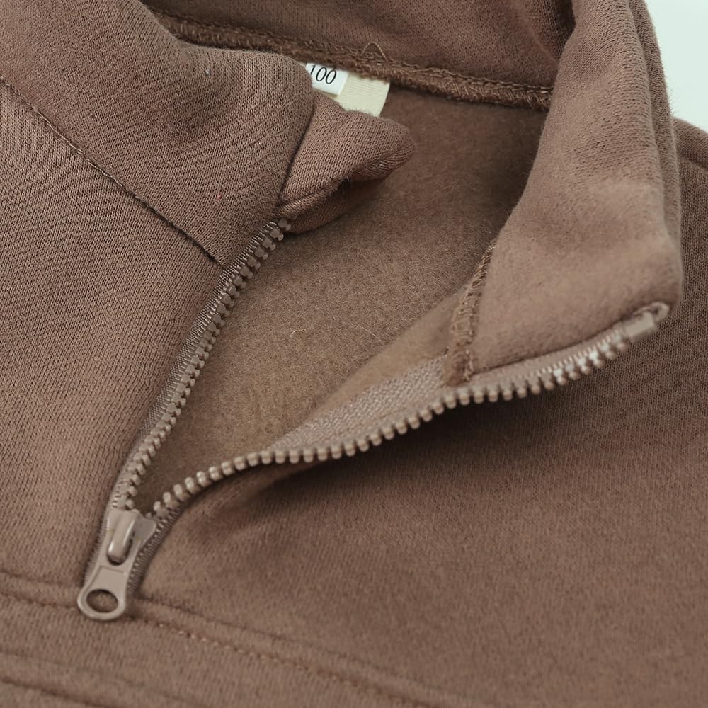 Thick Fleece Tracksuit Set for Kids Trusted for Warmness
